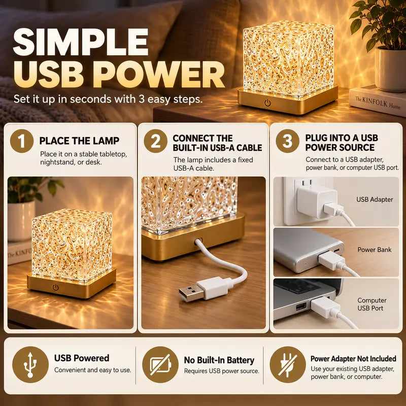 IvoryGlow™ Aurora Lamp