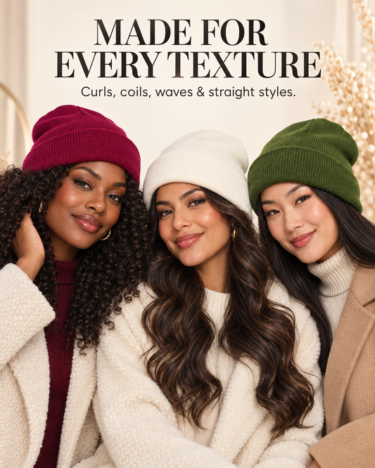 SilkShield™ Satin-Lined Winter Beanie