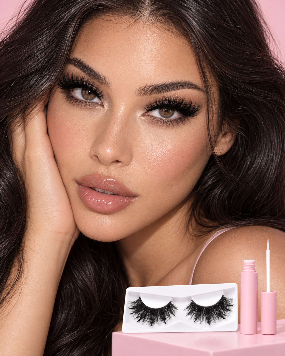Lashora™ 7-Pair Faux Mink Lash Kit