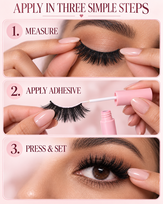 Lashora™ 7-Pair Faux Mink Lash Kit