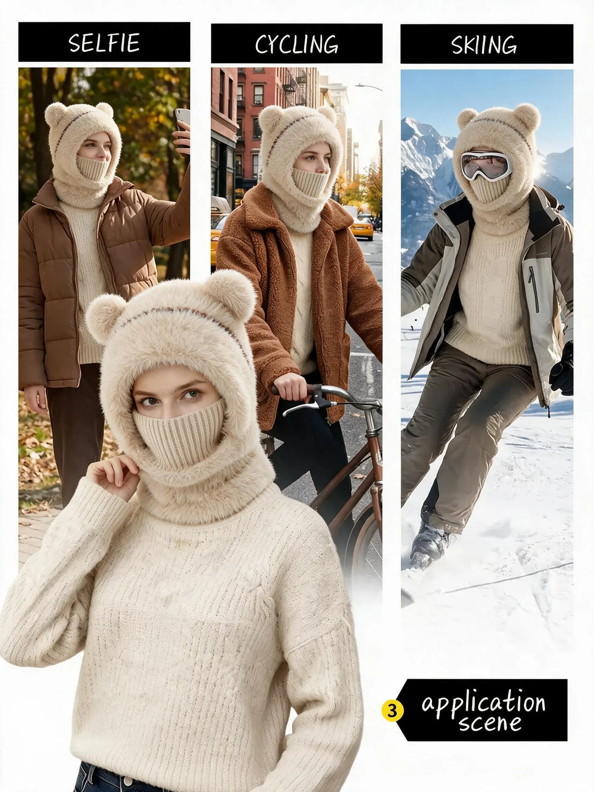 TeddyShield™ 3-in-1 Winter Hood