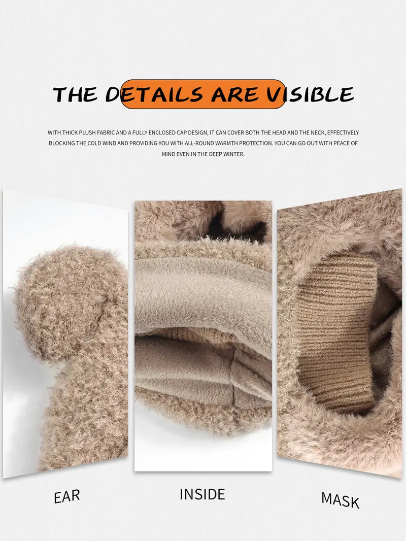 TeddyShield™ 3-in-1 Winter Hood