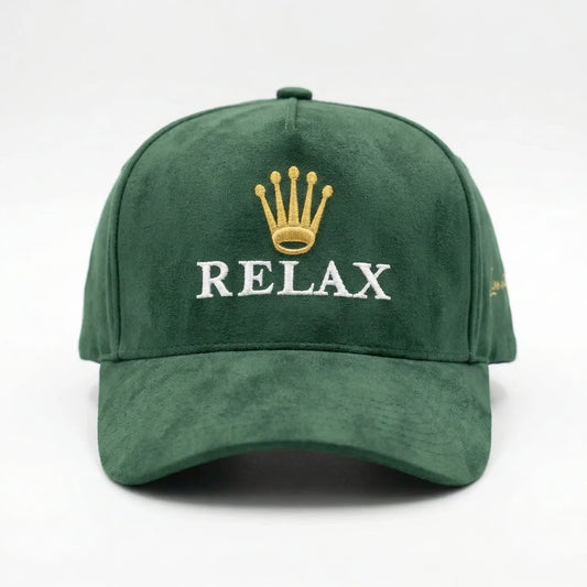 Relax Crown Vintage Baseball Cap