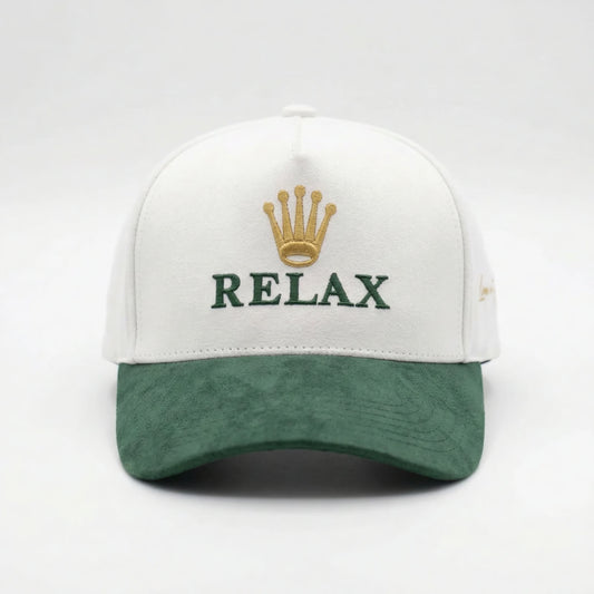 Relax Crown Vintage Baseball Cap