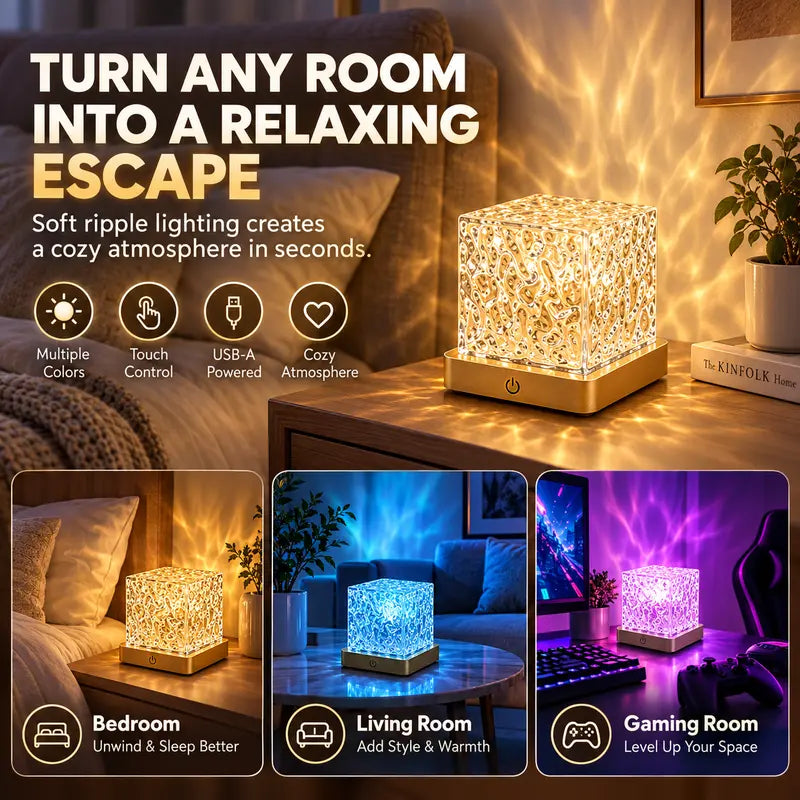 IvoryGlow™ Aurora Lamp
